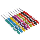 9 Pieces Colorful Crochet Hook Crochet Needle Set Knitting Nee Gw