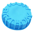 Happy Birthday Jelly Silicone Pastry Cake Mould Mold Baking Tins Pans DIY