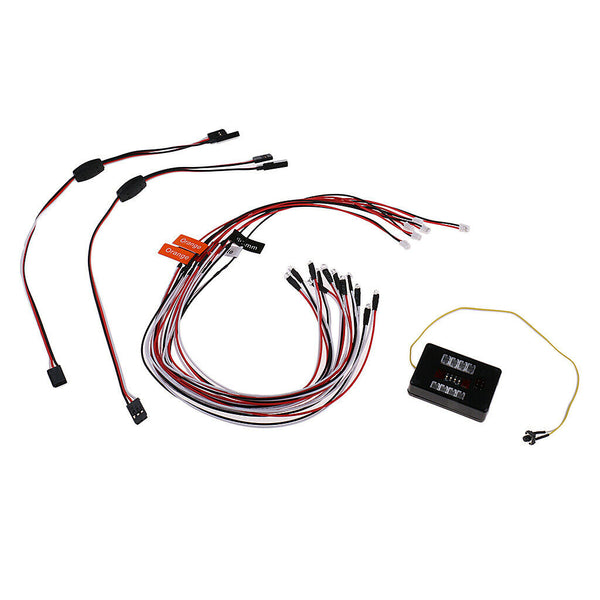 RC Car 12 LED Flash Emergency Strobe Bright Lighting for 1/10th Truck Buggy