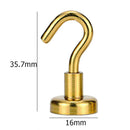 5pcs Super Strong Neodymium Iron Boron Magnetic Hook Round Magnet Holder