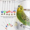 1x Rings Bells Parrot Bells Ringing Bird Toys Parrot Pet Supply Perches Sta G2E8