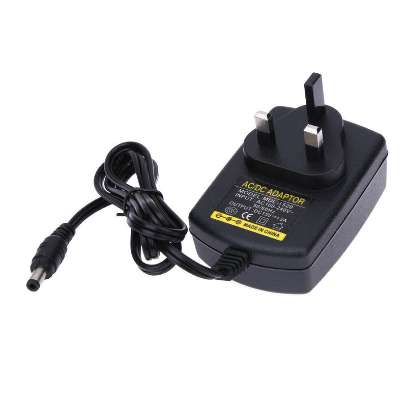 DC15V 2A Adapter AC 100V-240V to DC 15V Converter Power Supply Adapter