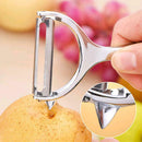HOT Stainless Steel Rotary Potato Peeler Vegetable Kitchen Fruit U7X8