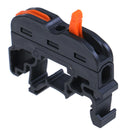 10set LAS--211 1 Pin Din Rail Compact Cable Wiring Connector Terminal Block Gn