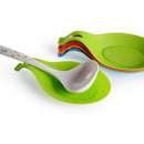 Kitchen Silicone Spoon Rest, Set of 4, (Colorful,Small Size) P6W8