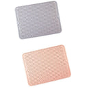 Silicone Dish Drying Mat Non-Slip Placemat Tableware Silicone Drain Pad Ins