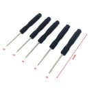 5pcs/set T2 T3 T4 T5 T6 Repair Precision Tool Kits Torx Screwdriver Gw