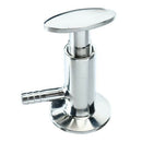 Sanitary Sample Valve 1.5 inch Tri Clamp Ferrule OD 50.5MM with Elliptic Ha