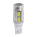 2pcs White Car Auto LED T10 W5W 10smd 5630 Side Light Bulb 12V Car-Styling