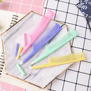 Funny Ballpoint Pen Creative Comb 0.5mm Ink Blue Office School Supplies LJLJ