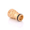 1/2" Threaded Brass Tap Adaptor Garden Water Hose Quick Pipe Connector FittingLJ