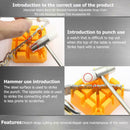 24pcs/set Watch Hammer Watches Strap Pin Link Remover Repair Accessories