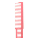 2x Barber Flattop  Cutting Comb Styling Anti-static Pink+Orange