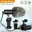 Mic-06 Microphone MIC For DSLR Camera Smartphone Camcorder M6L1 O8R1 T4H5