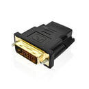 DVI 24+1 Pin to HDMI Adapter Converter Male DVI 24+1 to Female HDMI Converter