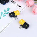 Capsule Pill Type-C Two In One Convert 3.5mm Mobile Phone Headphone Cable Pl Hn