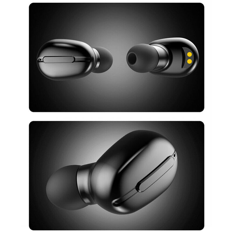 Mini TWS Bluetooth 5.0 Wireless HiFi In-Ear Earphones Earbuds w/ Charging Box Ef