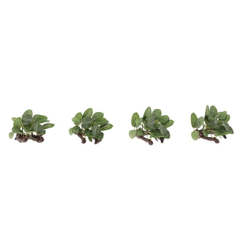 4PCS 9 X 6 X 8cm Aquarium Decor Fish Tank Decoration Ornament Artificial Plastic