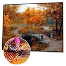 5D DIY Full Drill Diamond Painting Bridge Cross Stitch Embroidery Mosaic