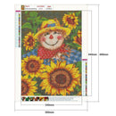 5D DIY Full Drill Diamond Painting Sunflower Cross Stitch Craft Kit (z1151)