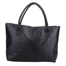 Women Handbag Braided Shoulder Bags Tote Purse PU Leather Hobo Bag