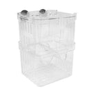 Acrylic Fish Tank Breeding Box Aquarium Double Guppies Hatching Incubator  A