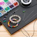 9Pcs Steel Big Eye Collapsible Beads Needle Thread Sewing Needles Different S BX