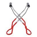 Stainless Steel Foldable Heat Insulation Bottle Clip Non-slip Clamp Gripper Del