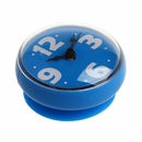 Waterproof 2.75'' Bathroom Bath Shower Clock Watch Clear Suction Home Wall  G3R4