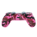 Silicone Camouflage Cover + 2 Thumbstick Caps For 4 PS4 Controller