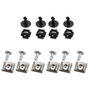Easy Install Safety 10Pcs Engine Cover Undertray Fitting Clip Screw Set