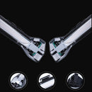 Car Rearview Mirror Modified Mirror Led Water Turn Signal For Volkswagen Go