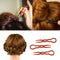 12pcs Simple Hair Pins Fast Spiral Hairpin U Shaped Hair Braid Twist PinsB Ew