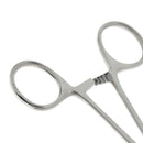 Dog Ear Cleaning Pliers Hair Clamp Tweezers Pet Hemostat Forceps Curved