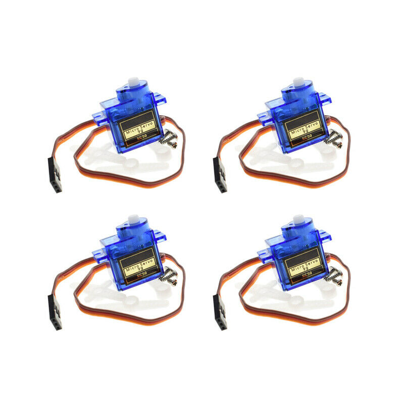 4Pcs Smart Electronics Rc Mini 9G 1.6Kg Servo Motor Sg90 for Rc 250 450 Hel W2I3
