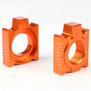 Rear Chain Adjuster Axle Blocks For Ktm Sx Sxf Xc Xcf Exc Excf Xcw Xcfw 85