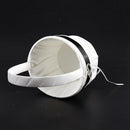 Flower Girl Basket for Wedding Collection Traditional White+black Y9N1