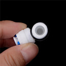 5PCS 1/4" Male Thread - 1/4" OD Tube RO Water Elbow Quick Connector `m