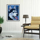 5D DIY Full Drill Diamond Painting Looking Dog Cross Stitch Embroidery Kit