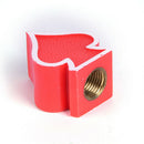 4PCS Peach-heart Coloured Valve Caps For Metallic Plastic Bike & Car Wheel Tyre@