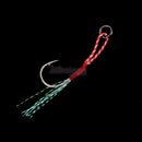 9Pcs Assist Hooks Stainless Steel Jigging Fishing Hook with Line 10#/13#/15#