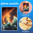 1000pcs DIY Wave Sailing Boat Puzzle Educational Learning Assembling Toys
