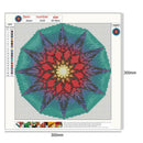 5D DIY Full Drill Diamond Painting Circle Cross Stitch Embroidery Mosaic