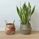 Folding Laundry Basket Clothes Storage Basket Garden Flower Pot Planter