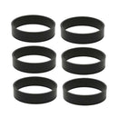 6 PIECES VACUUM CLEANER BELTS FOR KIRBY ALL GENERATION SERIES - REPLACEMENT BELT