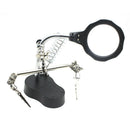 Tools LED Light Small Soldering Iron Stand Desktop Magnifier 3.5X 12X Inspection