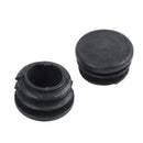 Plastic Round Cap Chair Table Legs Ribbed Tube Insert 22mm Dia 50 Pcs A1J2