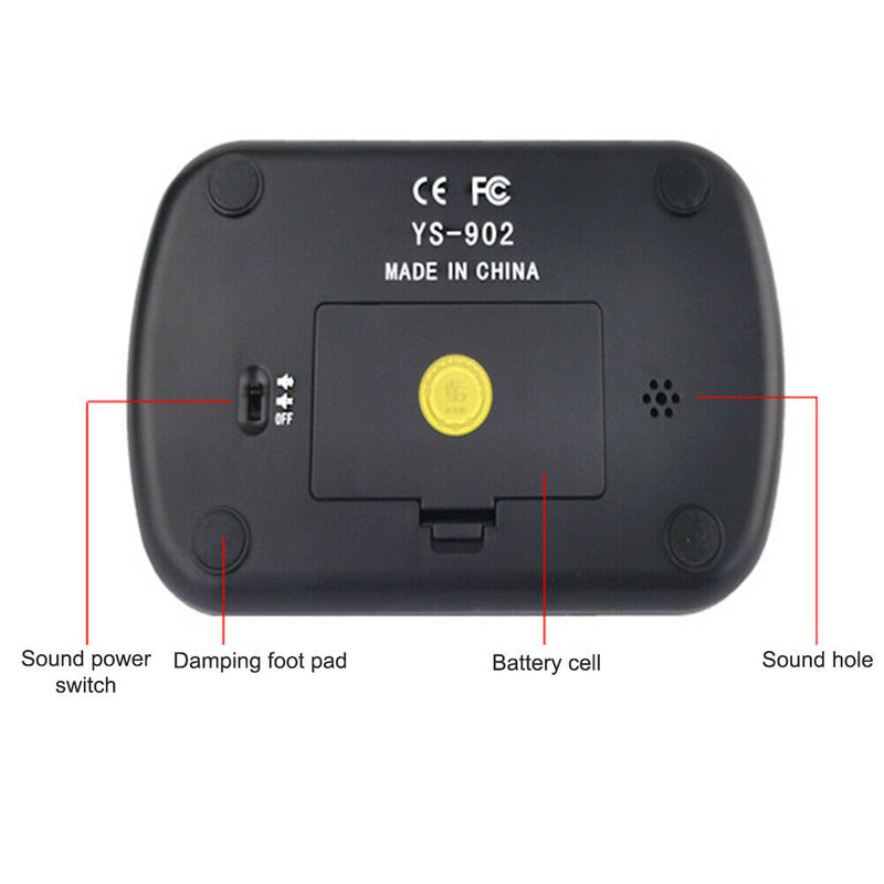 International Chess Clock Timer Digital Count Down Up Chess Game Stopwatch