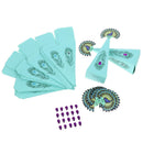 20pcs Peacock Party Candy Boxes Peacock Theme DIY Gift Box Kids Birthday FavorOZ