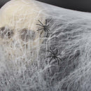 Bar Party Haunted House Halloween Decoration Prop Spider web Spider cotton Gift